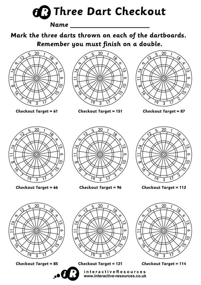 Three Dart Checkout