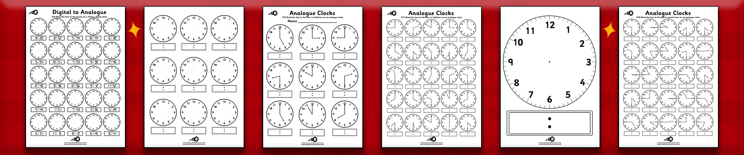 Teaching Time Worksheets