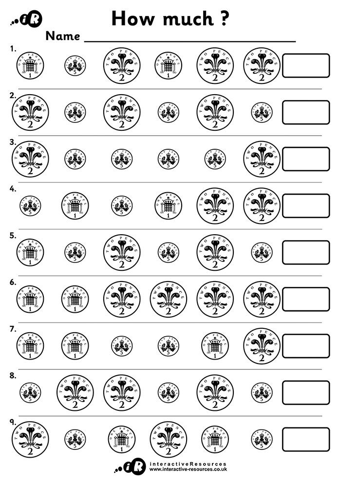 Money Worksheets